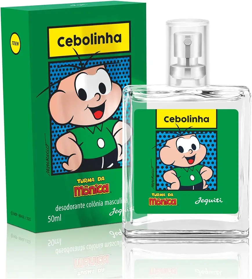 Cebolinha Desodorante Colônia Jequiti, 50ml