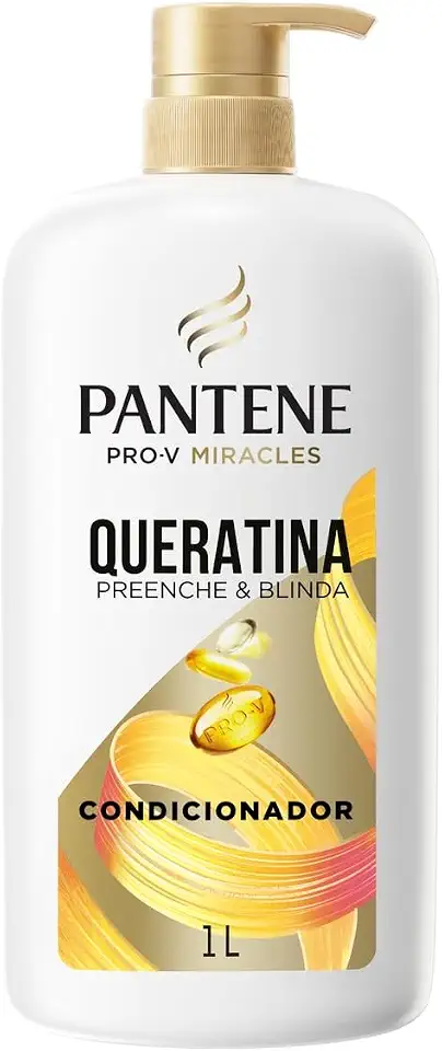 Pantene Pro-V Miracles Condicionador Queratina Preenche e Blinda 1L