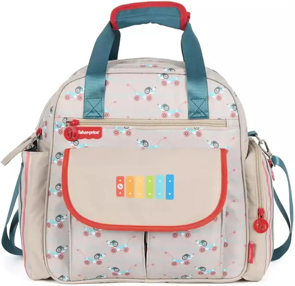 Bolsa Maternidade com Trocador Fisher Price Luxcel BS67381FS 2026