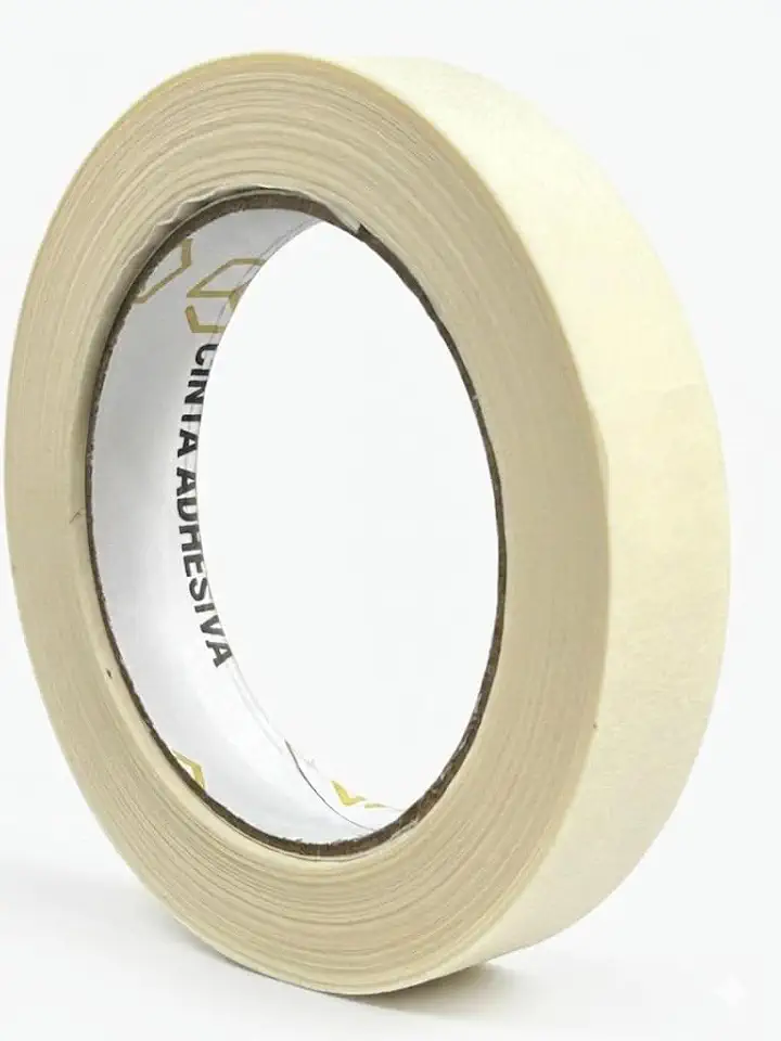 Fita Crepe Profissional 18mm x 50m – Alta Aderência e Remoção Limpa