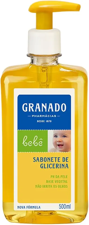 Granado Sabonete Líquido Bebê, Tradicional, 500ml