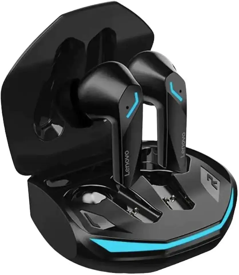 Lenovo GM2 Pro TWS Gamer Fone De Ouvido Sem Fio Bluetooth 5.3 De Baixa Latência Com Microfone Para Jogos