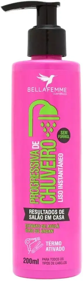 BELLA FEMME PROGRESSIVA CHUVEIRO 200ML