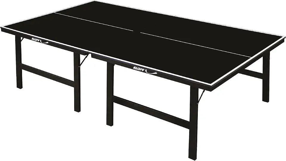 Mesa de Tênis de Mesa/Ping Pong - MDP 15mm, PRETA