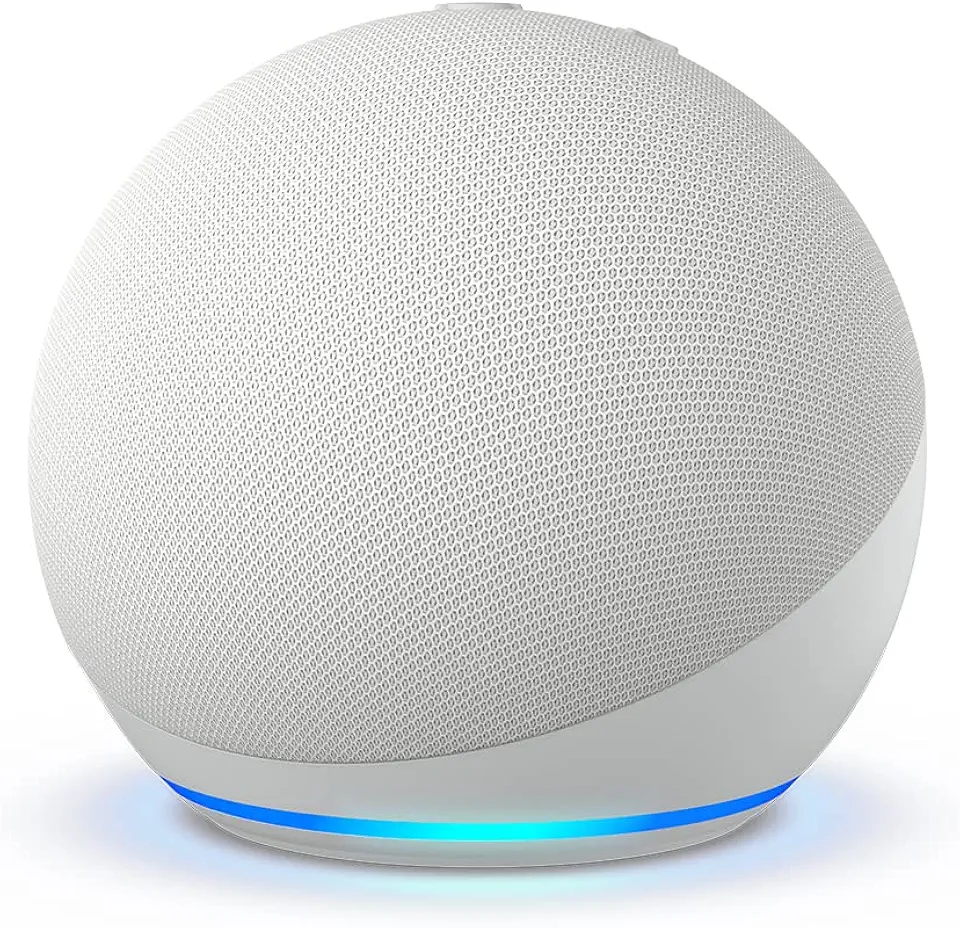 Echo Dot (Geração mais recente) | Smart speaker com Alexa, som vibrante e potente, Wi-Fi e Bluetooth | Cor Branca