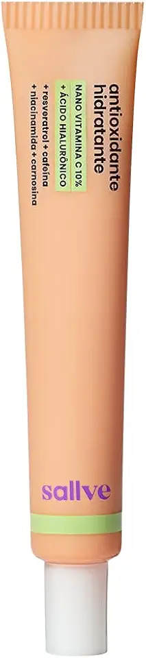 Sallve Antioxidante Hidratante 35G - Nano Vitamina C 10% Ácido Hialurônico