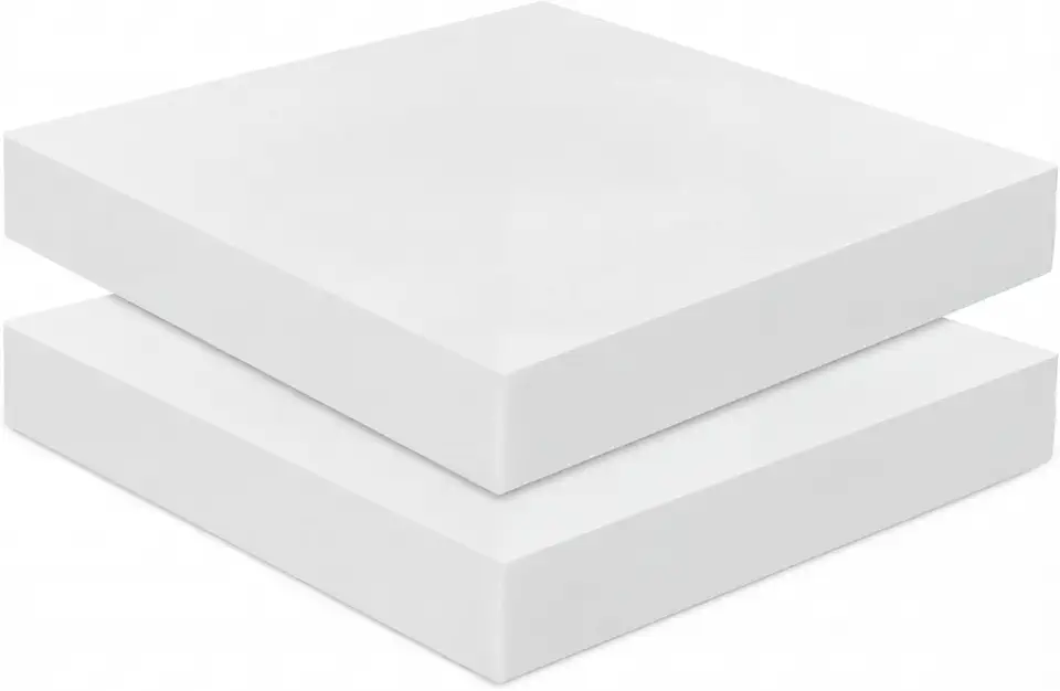 Frienda 2 pacotes 3 x 20 x 20 estofados de alta densidade almofada de espuma de substituição quadrado cortado ao tamanho sofá de espuma para poltronas estofamento envio embalagem projetos de cosplay