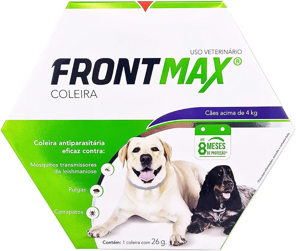 Frontmax Coleira 26 G Cães Acima 4 Kg Vetoquinol