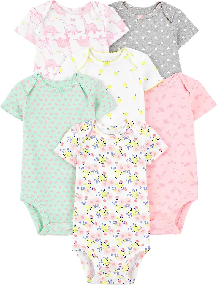 Body Pacote com 6 bodies sem mangas Simple Joys by Carter'sMeninas