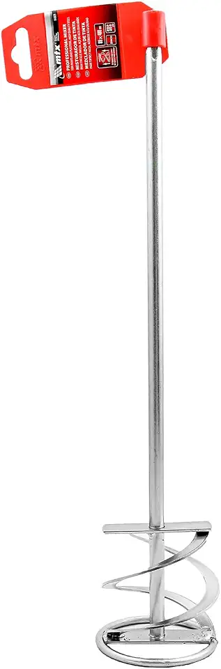 Misturador Tinta Batedor Argamassa Para Furadeira Argamassa Gesso Tinta Textura (80 × 400Mm)