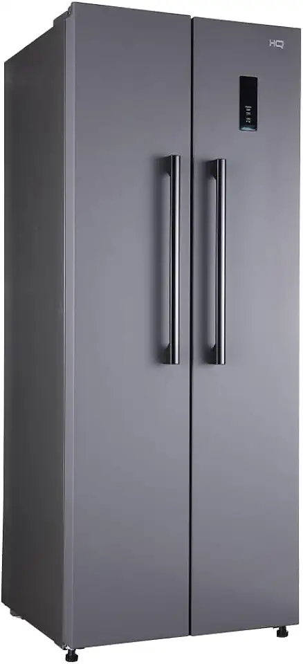 Geladeira Refrigerador HQ Frost Free Side By Side 460 Litros Cinza HQ-460SBSFF (127V)