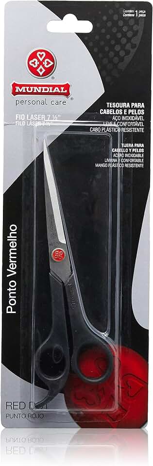 Tesoura para Cabelo Laser Mundial 7"