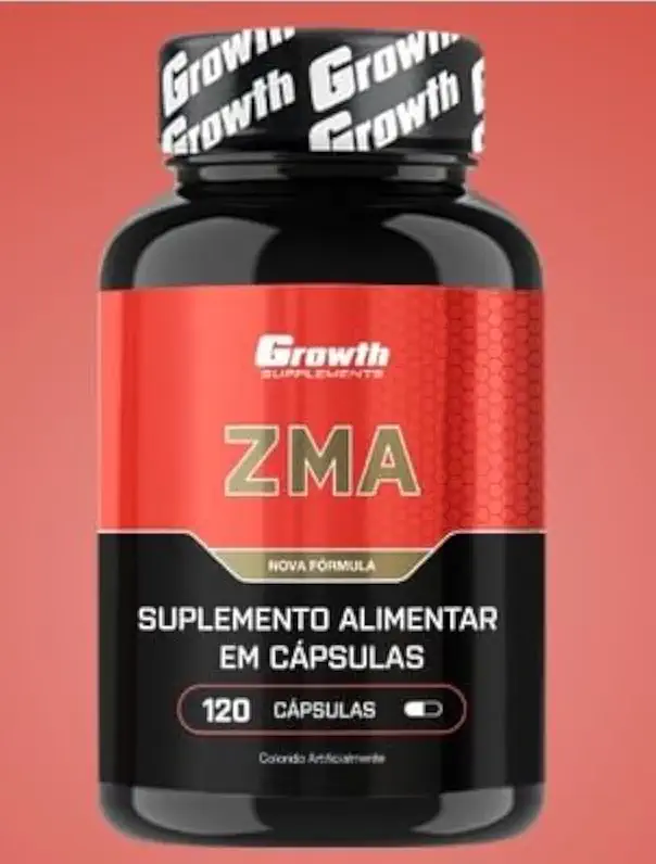 ZMA Growth Supplements - 120 Capsulas