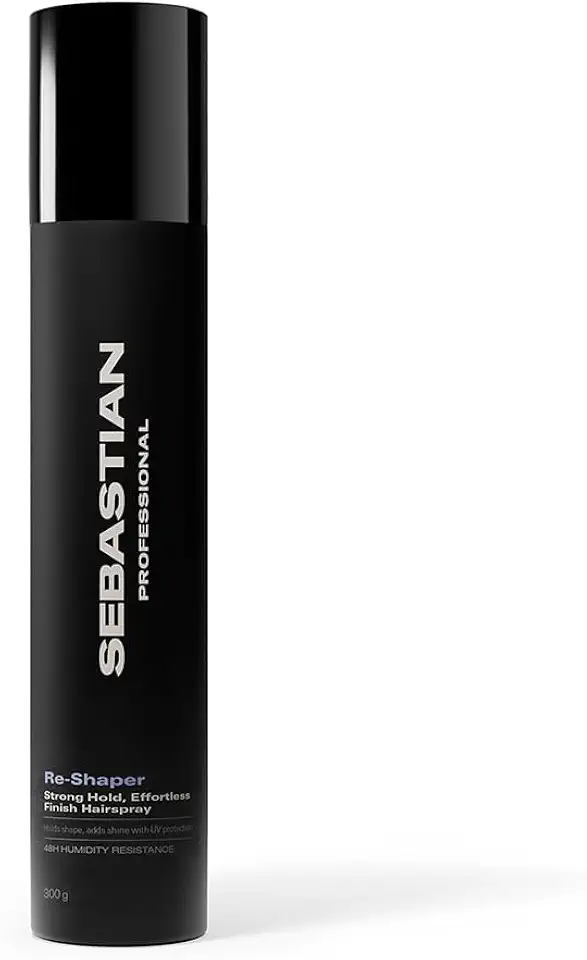 Sebastian Professional, Re-Shaper, spray fixador forte com acabamento suave para todos os tipos de cabelo, 300ml
