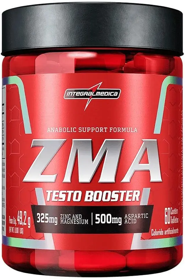Integralmedica ZMA Suplemento de Magnésio Zinco e Vitamina B6 60g