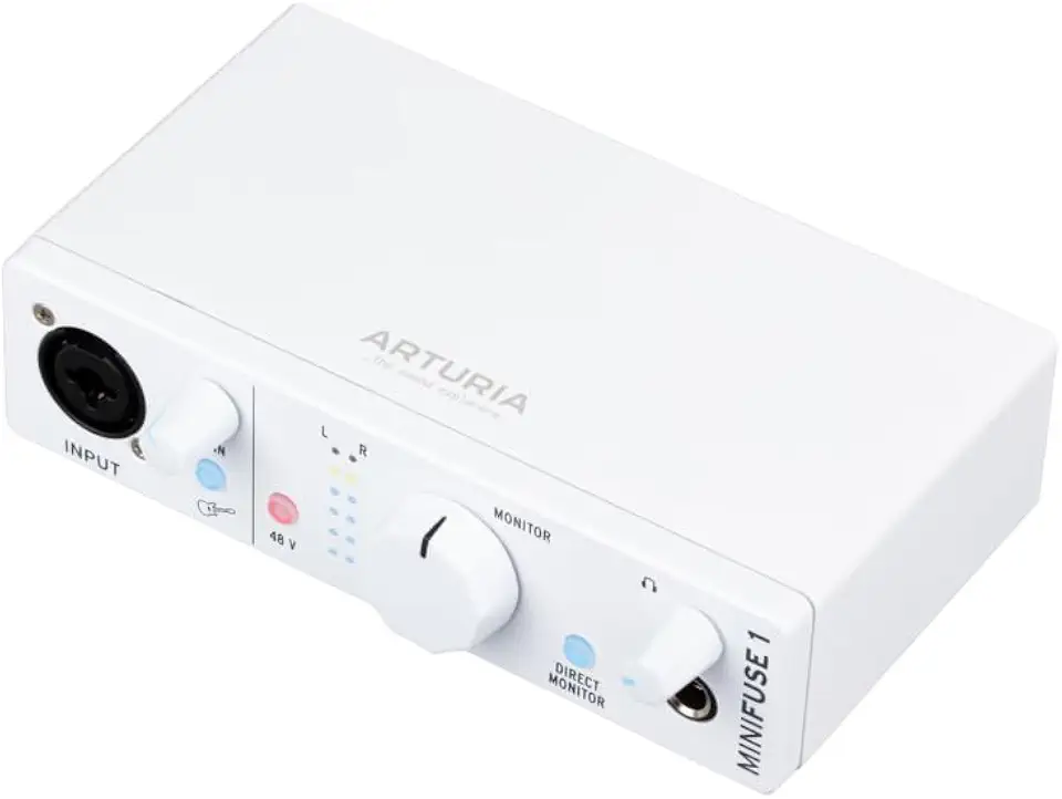 Interface de Audio Minifuse 1 Branca - Arturia