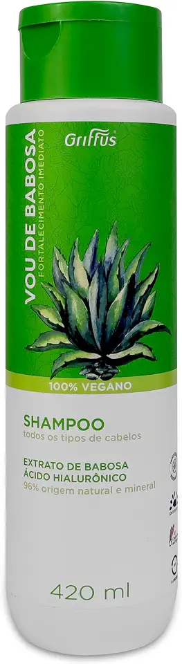 Griffus Shampoo Vou De Babosa 420 Ml, Cosméticos
