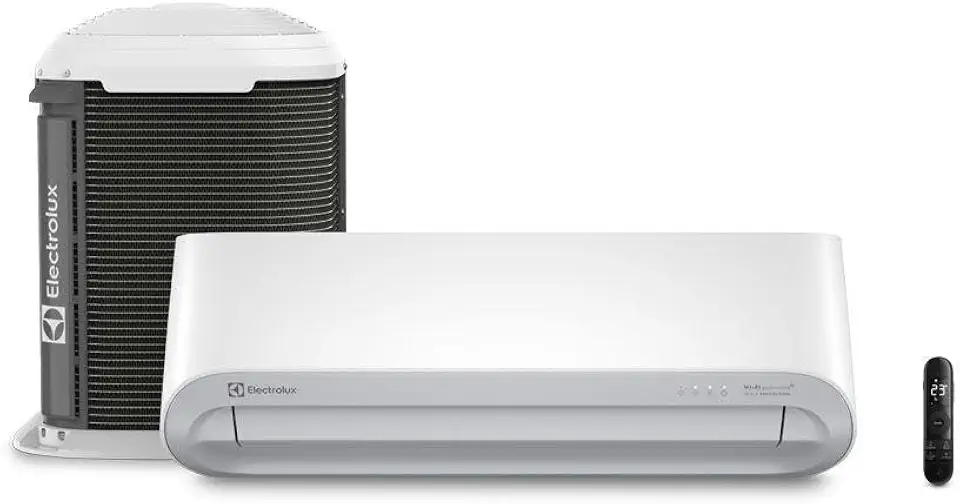 Ar-Condicionado Split Inverter 24000 BTUs Electrolux Color Adapt com Wi-Fi Só Frio YI24F/YE24F 220V