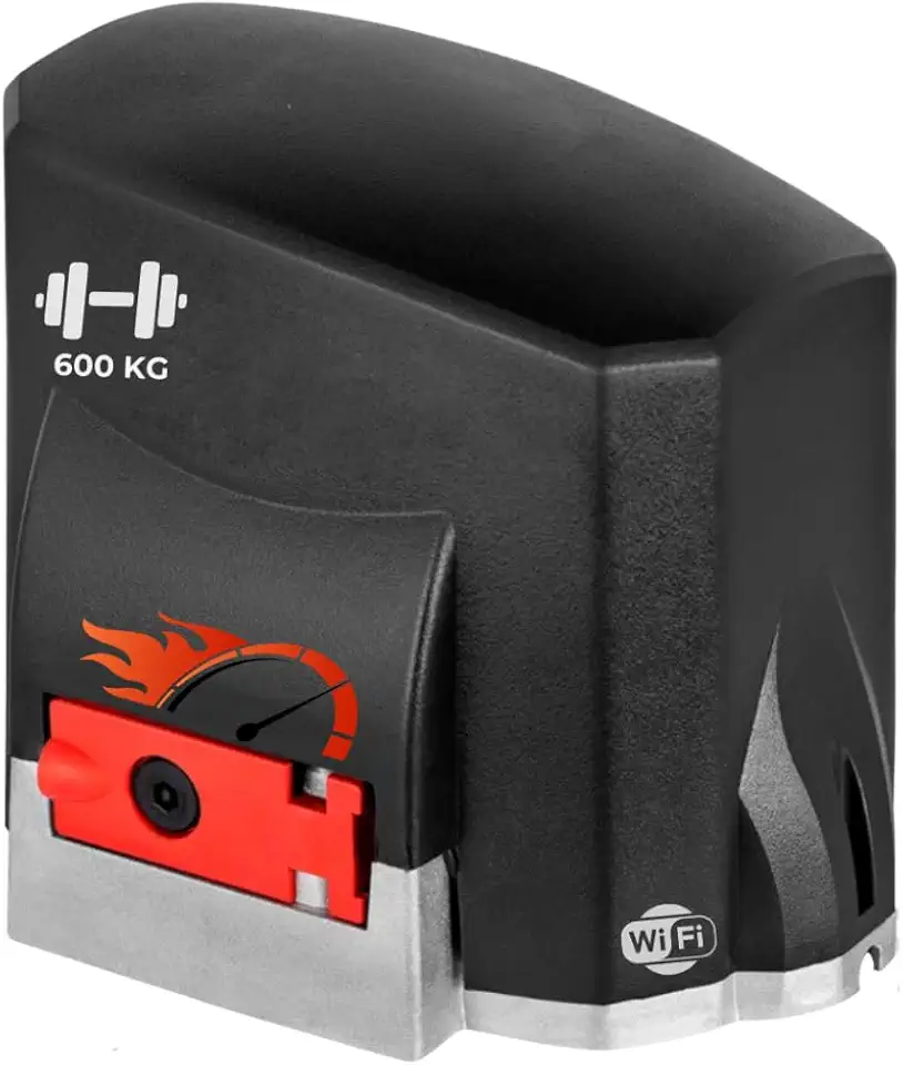 Motor de Portão Deslizante Garen Fit Connect 1/3 HP 127V Wi-Fi para até 600 kg com 2 Controles