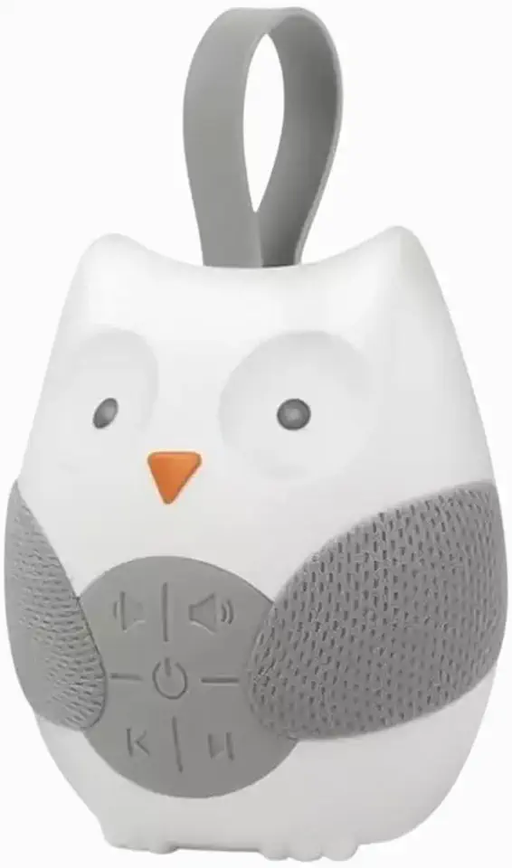 Ruído Branco para Bebês Máquina de Som Portátil em Formato de Coruja com Timer Controle de Volume