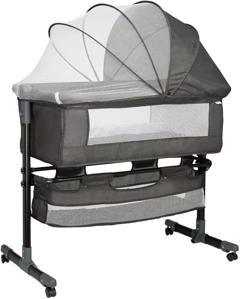 Berço Portátil Bebê Acoplado Co-Bed Connect Maxi baby (Grafite)