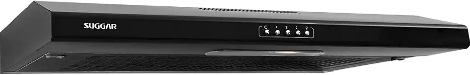 SUGGAR DEPURADOR SLIM 80CM 3 VEL. PRETO 220V C/MANTA DI802PT