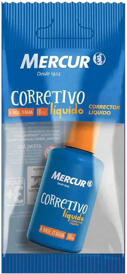 Corretivo Mercur com 18 ml