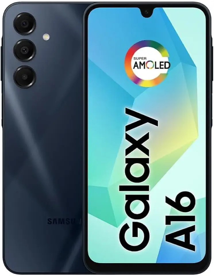 Samsung Celular Galaxy A16, 128GB + 4GB RAM, Câmera de até 50MP, Tela 6.7", NFC, IP54, Bateria 5000 mAh (Cinza)