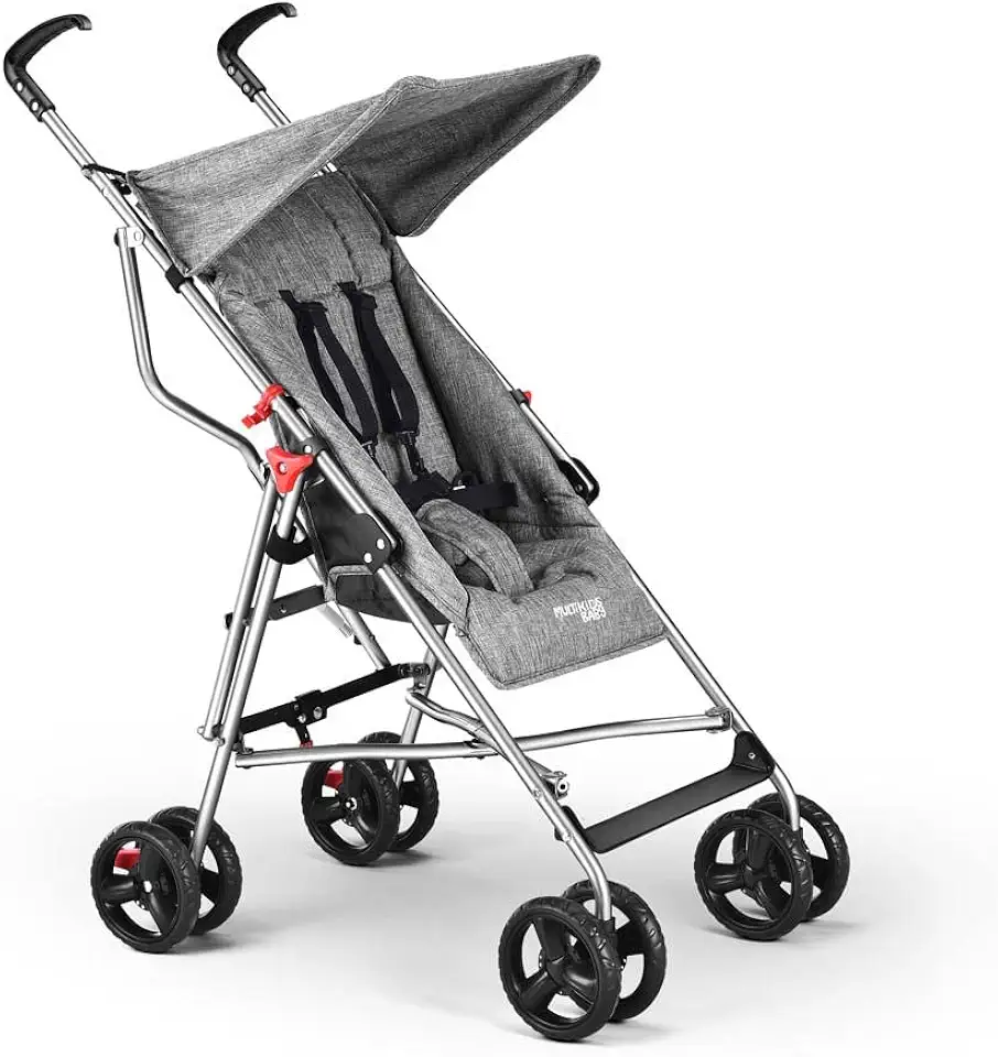 Carrinho Guarda-Chuva Pocket 15kg Cinza Multikids Baby - BB328