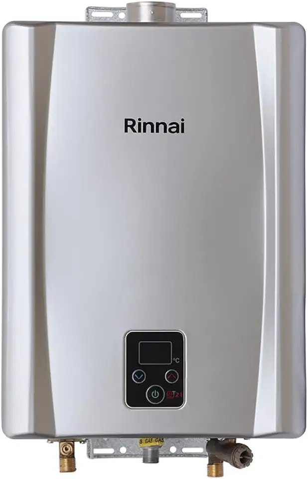 Rinnai E21-21 litros GLP Prata - Aquecedor de Água a Gás Digital REU-E211 FEH