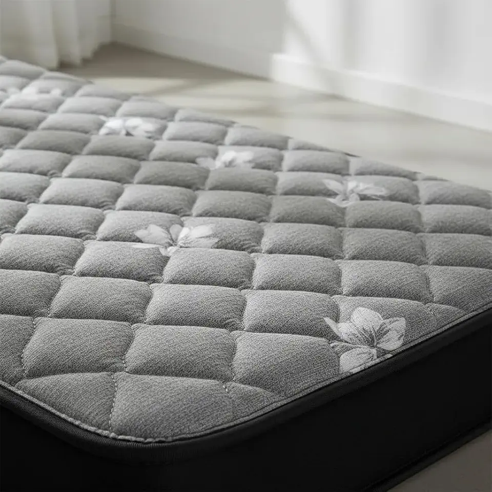 Colchão Solteiro com Espuma D33 78x188 ou 88x188 Colchao Cama Solteiro com 78 cm ou 88 cm de Largura Espuma D33 Firme (88 cm de Largura (Bordado))
