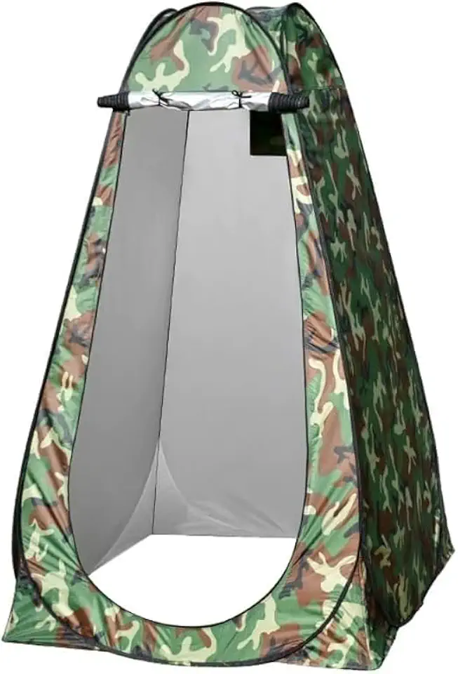 Barraca Banheiro Camping Ar Livre Tenda Trocador Portátil - 120x120x190cm