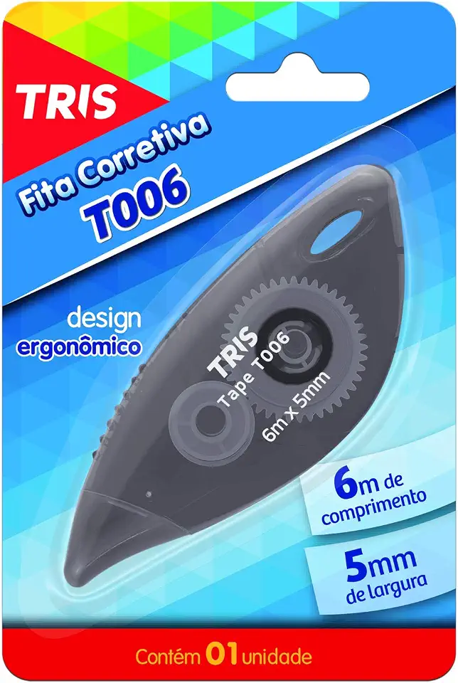 Fita Corretiva, Tris, 7897476685472, Multicor
