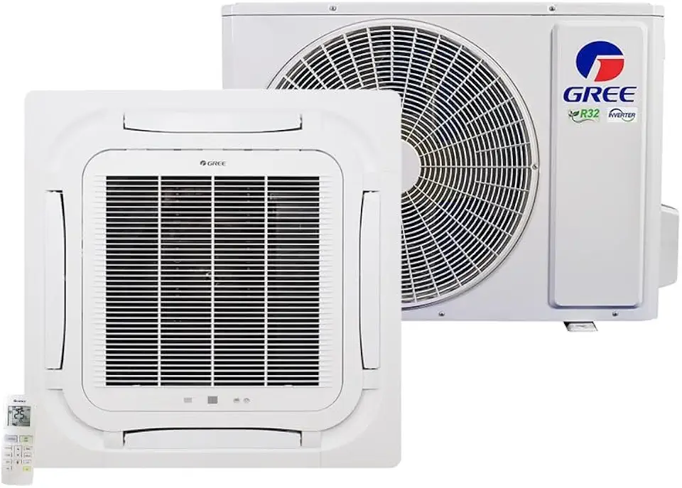 Ar Condicionado Split Cassete Gree G-Prime Compact Inverter 24000 BTU/h Frio Monofásico GULD24T1/A-S – 220 Volts