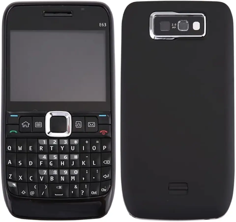 HONGYAN Peças de substituição de telefone celular Tampa habitacional completa para Nokia E63 Acessórios telefônicos
