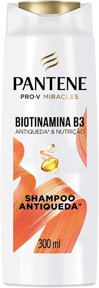 Pantene Pro-V Shampoo Miracles Antiqueda & Nutrição Biotinamina B3 300ml