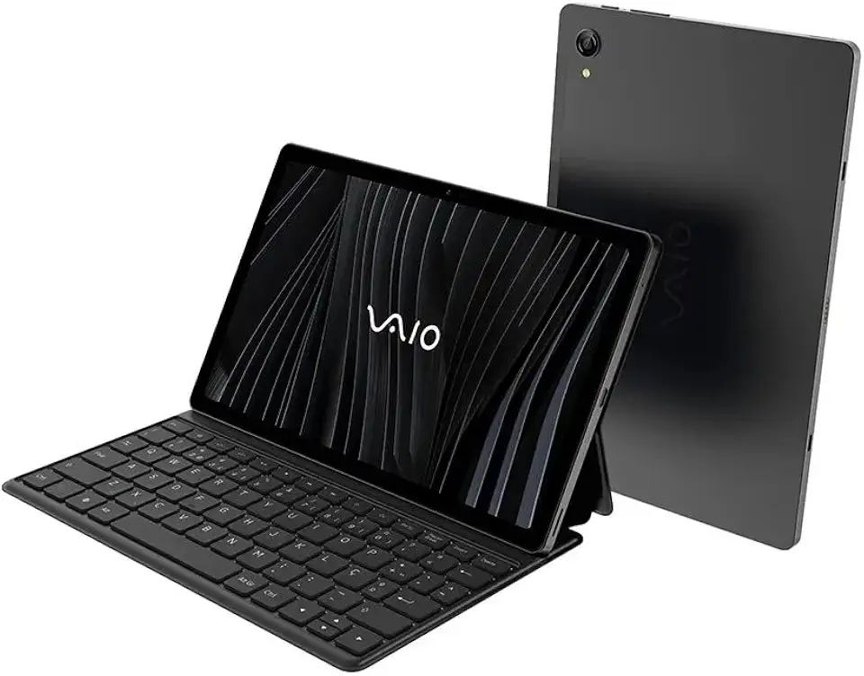 Tablet VAIO TL10 4GB RAM 128GB 4G Teclado Magnético, Câmera Traseira 8MP, Bateria de 7000mAh, Tela 10.4” 2K Wifi Dual Band - Preto