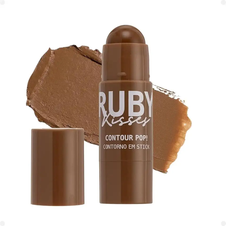 Ruby Kisses, Ruby Kisses Contorno em Stick Contour Pop 5g Cor: Mocha Pop