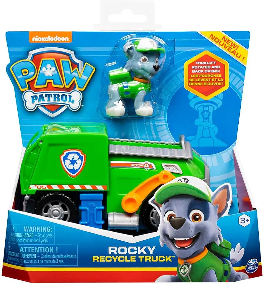 Patrulha Canina - Veiculo Solido Rocky, Sunny Brinquedos, Multicor