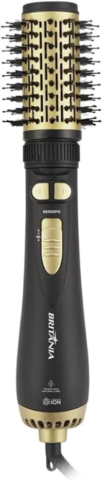 Escova Rotativa Britânia BER20PD 3 Temperaturas 1300W Bivolt