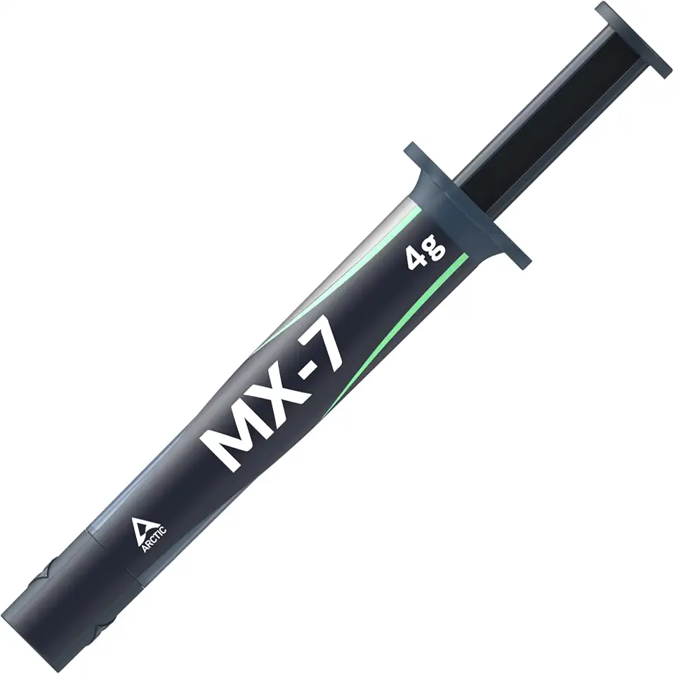 ARCTIC MX-7 (4 g) - Pasta térmica de desempenho máximo para CPUs, consoles, placas gráficas, laptops, processadores, condutividade térmica muito alta, longa durabilidade, não condutora, não capacitiva