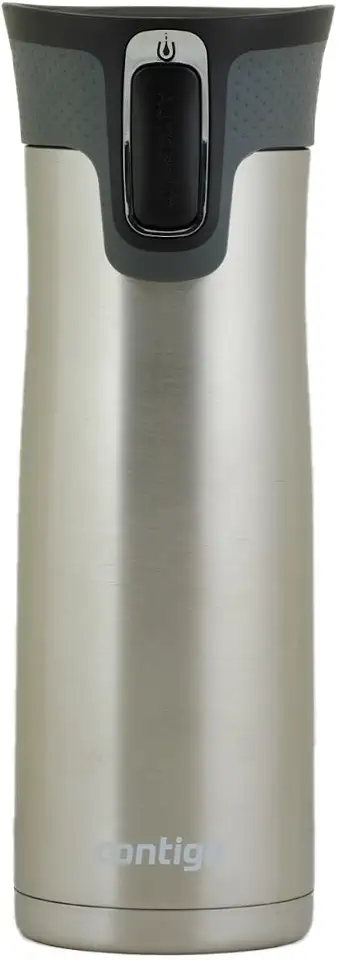Garrafa térmica Contigo West Loop, 591 ml, cinza