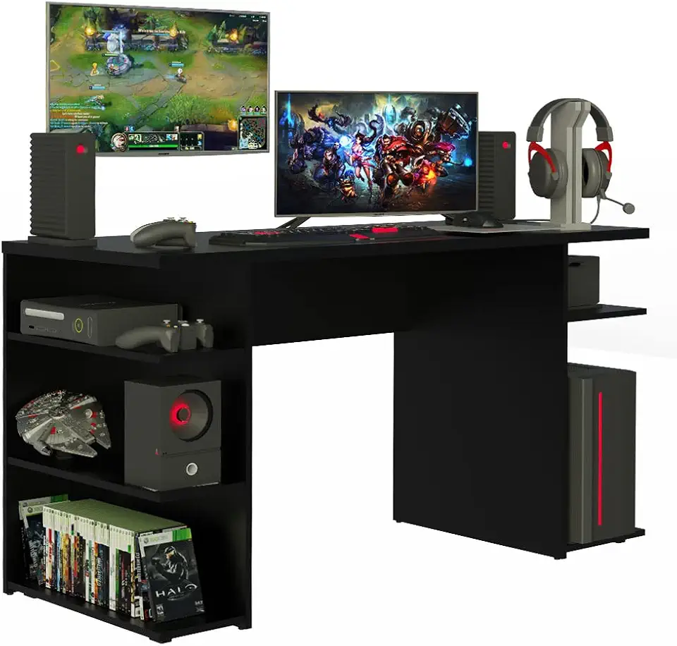 Mesa Gamer Madesa 9409 - Preto