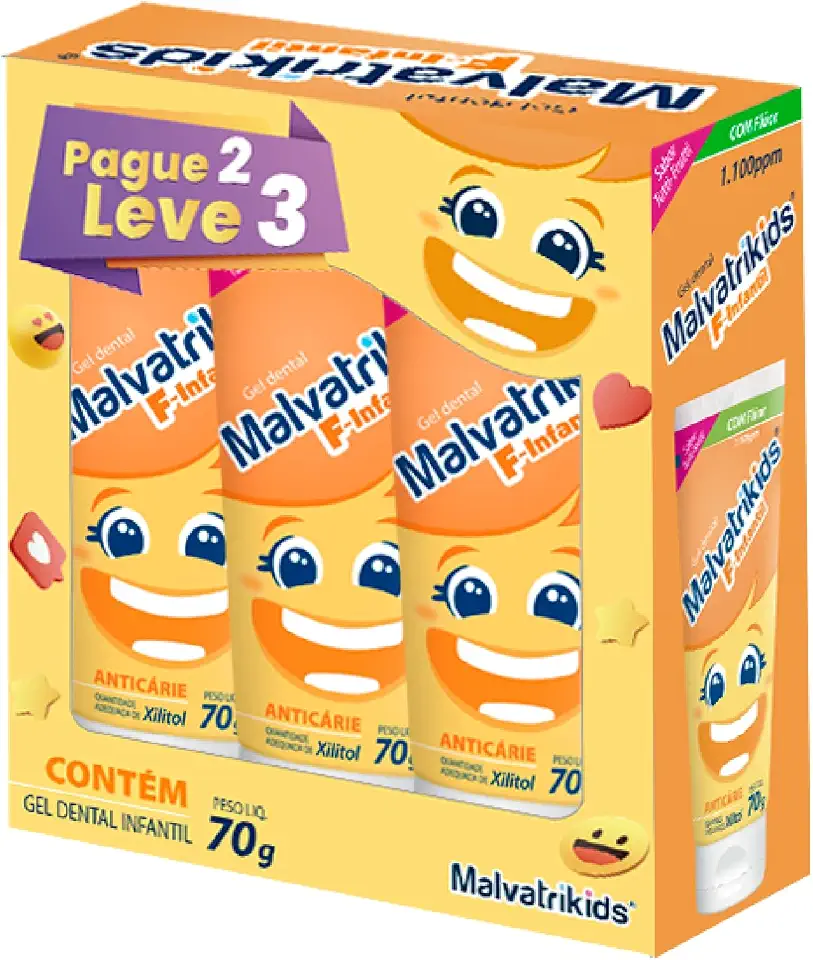 Kit Malvatrikids F Inf 70g L3P2