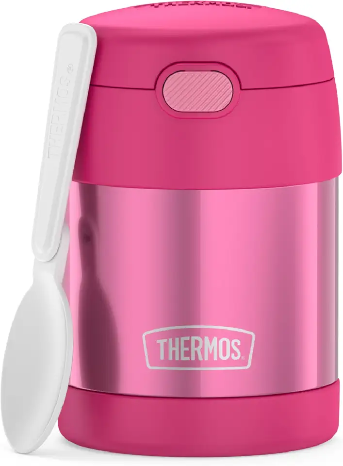 THERMOS Recipiente para comida FUNTAINER, para crianças, 295 ml, rosa