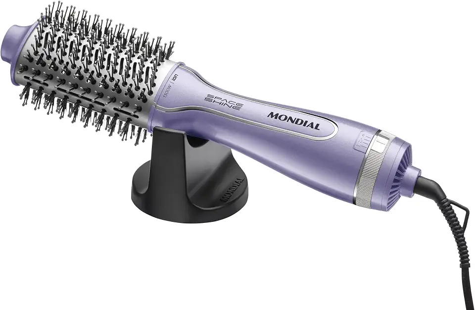 MONDIAL Escova Secadora Space Shine, Lilás, Bivolt - ES-21