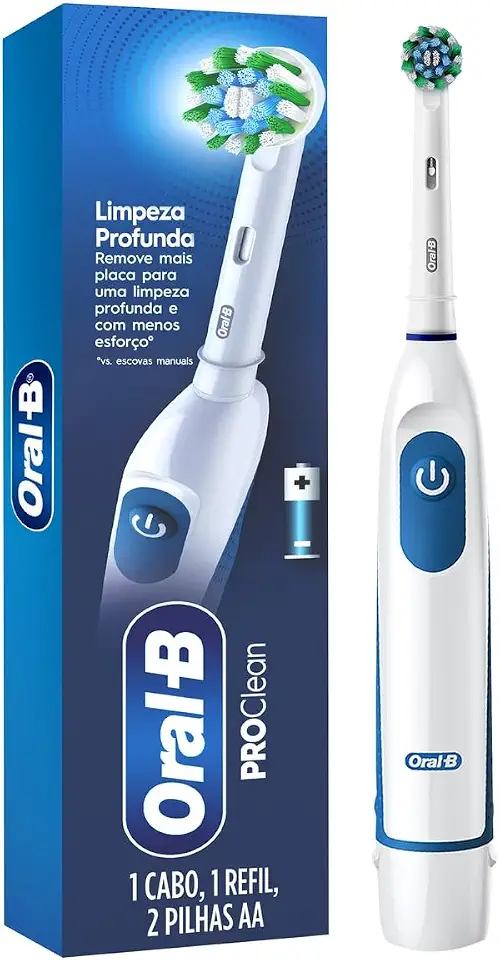 Oral-B Escova de Dente Elétrica PRO Clean, 1 Unidade