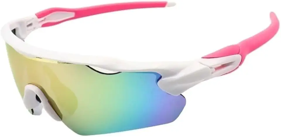 Óculos De Sol Esportivo Ciclismo Proteção Kit Polarizado Original Baixa Pedal Pace Bike Beach Tennis Ftv Corrida UV400 Unissex - Modelo Race - Cacife Brand
