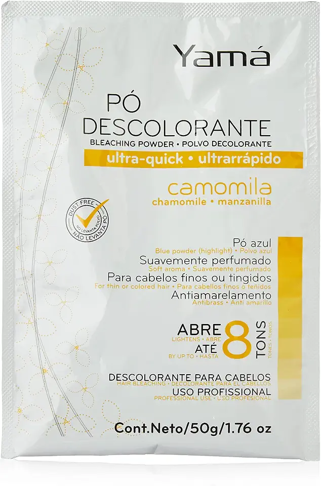 NBCT Pó Descolorante Camomila Yama Branco