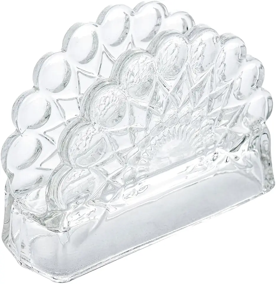 WOLFF - Porta Guardanapos Cristal de Chumbo Angel 12,5x4,5x9cm